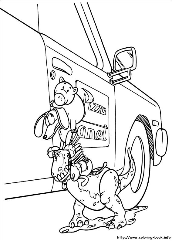 Toy Story coloring picture